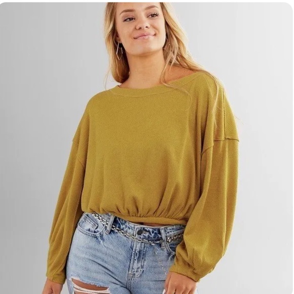 Free People We The Free Cuddle Bubble Top EUC - Picture 2 of 9